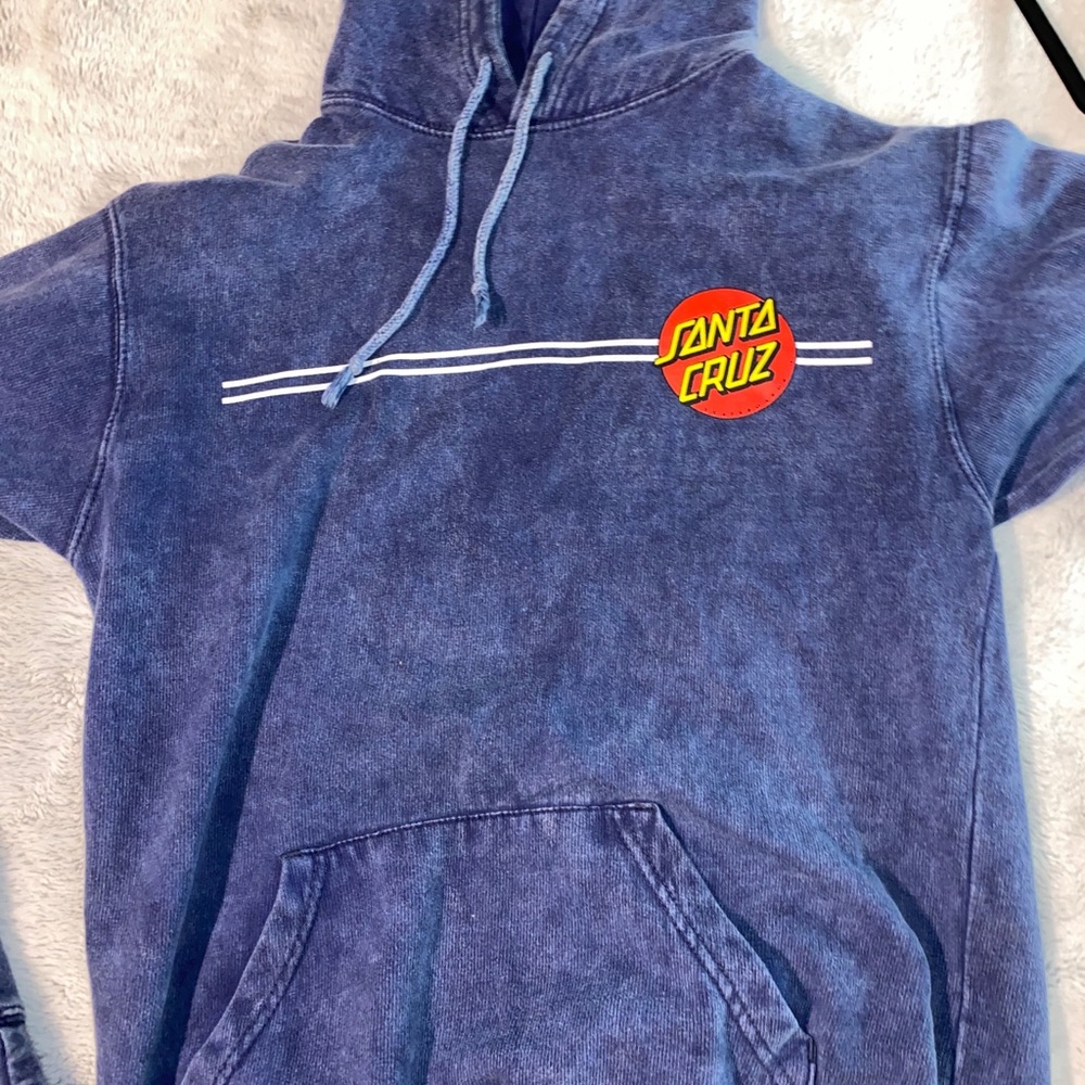 acid washed santa cruz jacket